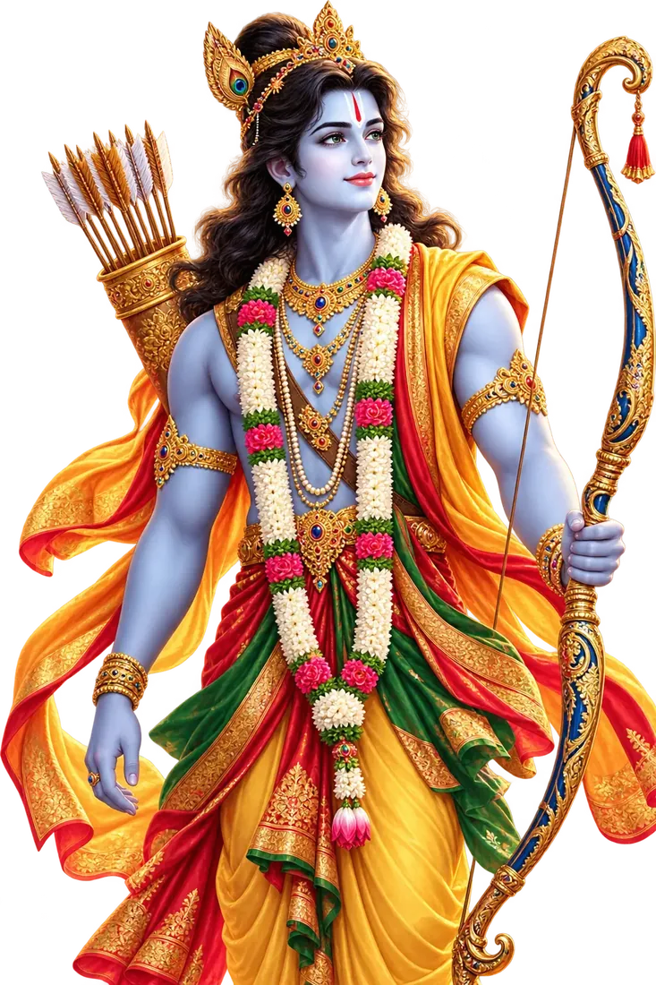 Illustration of Lord Rama
